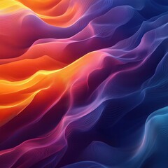 Obraz premium Digital Dreams: The Future of Graphic Expression