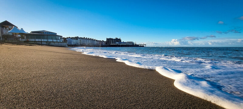 Aberystwyth Beach Shore Line