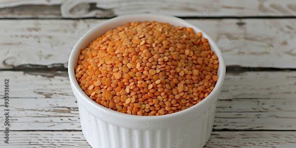 Poster bowl of lentils