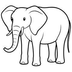 elephant cartoon illustration