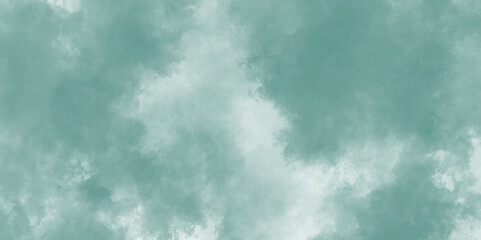 abstract cloud and vapor texture background. white and Green smoke aquarelle smudge illustration smooth grungy smokey light green colors ink glow. green color powder explosion	
