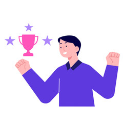 Office Worker Illustration