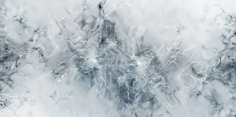 Fototapeta premium Lightning is on a white backdrop in a fantasy art style.