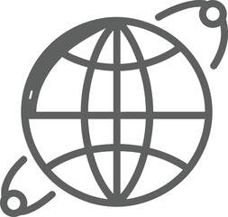 Business Icons, GLOBAL RESOURCE icon, company, community