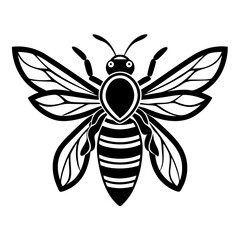 Obraz premium bee and flower