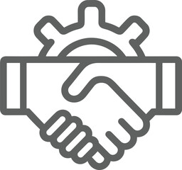 Business Icons, Partnership Icons, Company, Community