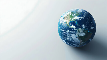 3D Flat Icon Earth Daylight and Space Midnight Concept: Earth in Daylight and Space at Midnight against Dreamy Background Symbolizing the Beauty of the Universe   Isolated White Ba