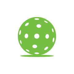 PICKLEBALL ball with shadow under the ball