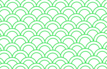 seamless pattern with wave, scallop pattern, green pattern, green background, pattern, abstract background, abstract pattern, scale, abstract pattern with circles, green wallpaper, scales, fish