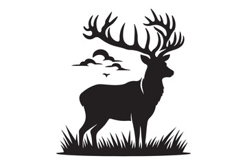 Deer Silhouette Vector