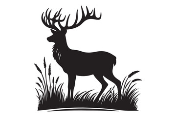 Deer Silhouette Vector