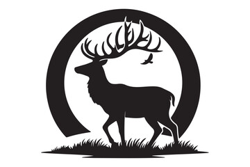 Deer Silhouette Vector