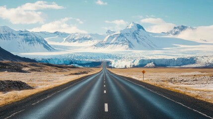 Endless Road to the Snowy Mountains