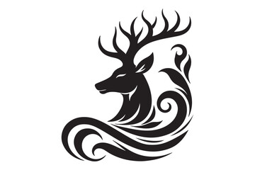 Deer Silhouette Vector