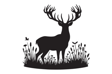 Deer Silhouette Vector
