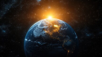 Fototapeta premium planet in space