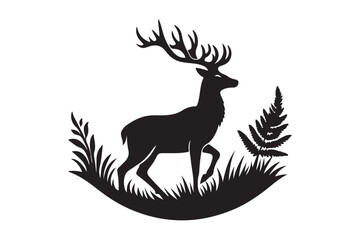 Deer Silhouette Vector