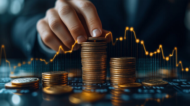 geld, m&uuml;nze, hand, business, finance, m&uuml;nze, bargeld, w&auml;hrung, stapel, investition, bank, krypto, cryphto, crypto, w&auml;hrung, bitcoin, banking, reichtum, wachstum, gold, anh&auml;ufen, einsparung, absatzmark