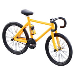 Fototapeta premium 3D Bicycle for Relaxation Ride