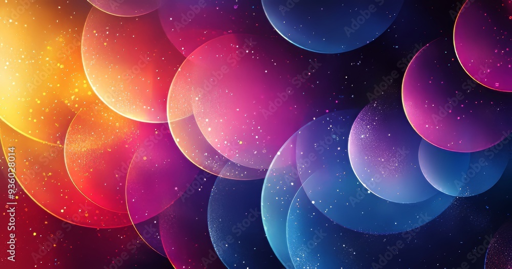 Poster abstract geometric shape design. colorful gradient poster banner with dynamic fluid object element.