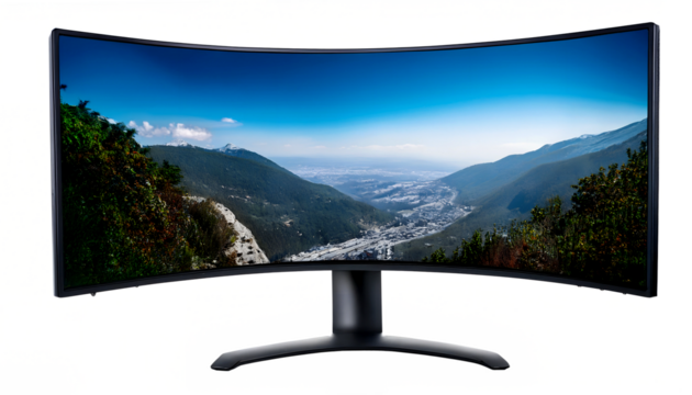 solely separate gaming curved monitors on PNG 