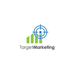Target Marketing Logo Vector Business