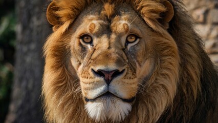 Fototapeta premium portrait of a lion