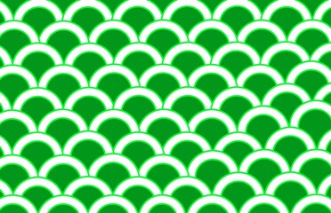 pattern, seamless pattern with green and white circles, green illustration, green background, green wallpaper, seamless pattern with circles, scales, fish