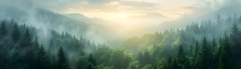 Photo Realistic Timber Price Peak and Valley Concept with Dreamy Background   Forestry Market Trends Symbolized