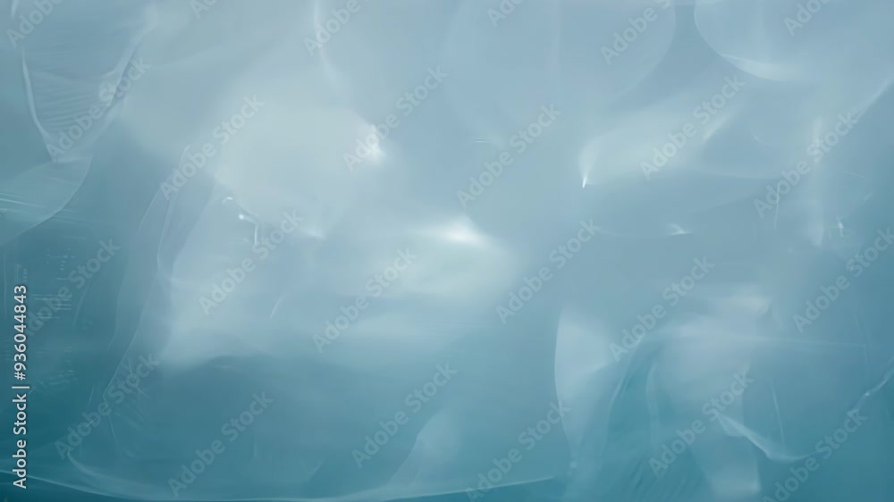 Poster light streaks intertwine and flow, creating an abstract pattern with a mesmerizing and captivating e