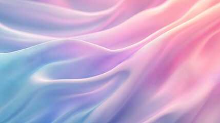 Obraz premium Smooth, flowing cloth background with a delicate, elegant texture in light, soft colors.