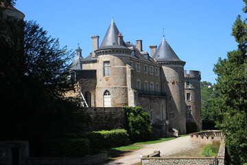 Obraz premium Le château de Chastellux (Yonne)