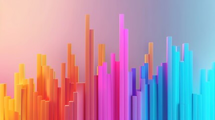 Histograms,abstract background with lines