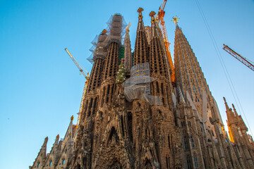 sagrada familia in barcelona