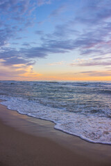 Sonnenuntergang in Wenningstedt Sylt