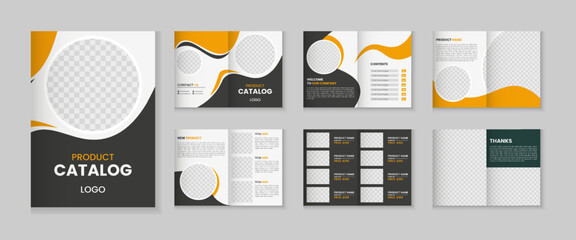 Catalog design or 12 pages product catalogue template design