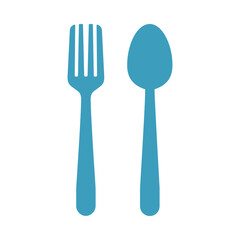Spoon and Cafe icon template