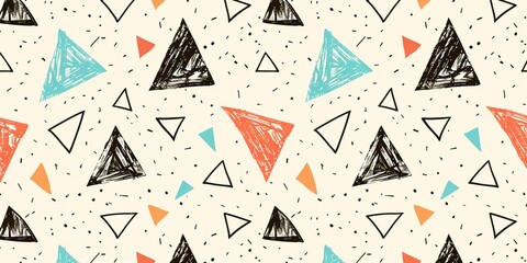 seamless background with playing cards