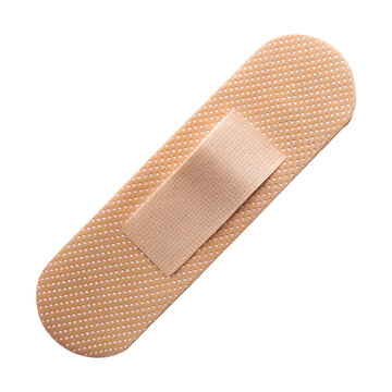 recommend clip art: Adhesive Medical Plaster Strip Bandage Isolated on White Transparent Background, PNG Element