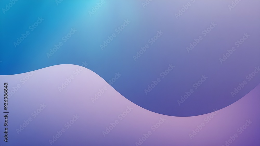 Poster gradient background with cool tones, starting with an icy blue at the top, transitioning into a soft