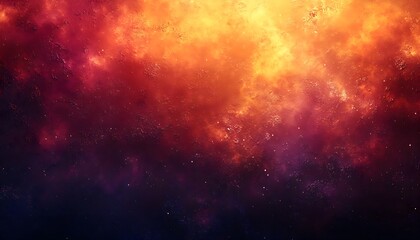 Rich gradient texture in dark orange, brown, and purple hues, featuring a cherry gold vintage background with space for design.