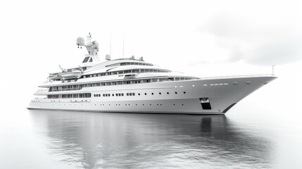 Luxury Yacht on Calm Waters