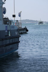 tourist boat in France
