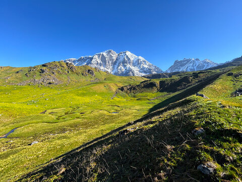 Thullekh Valley with Mt. Lamjung Behind | Lamjung, Nepal