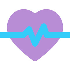 heart flat icon