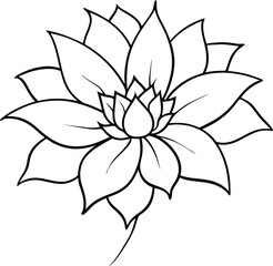 A fun and inspiring coloring book with flowers for kids
