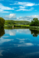Unterwegs mit dem Fahrrad auf einen Teil der Werratal-Radweg Etappe von der Hörschel bei Eisenach bishin nach Eschwege - Thüringen - Deutschland