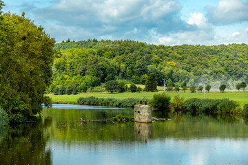 Unterwegs mit dem Fahrrad auf einen Teil der Werratal-Radweg Etappe von der Hörschel bei Eisenach bishin nach Eschwege - Thüringen - Deutschland