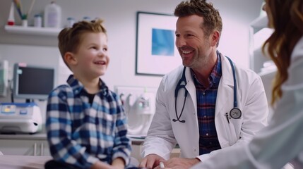 Doctor and Child Interaction