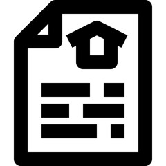 information black outline icon